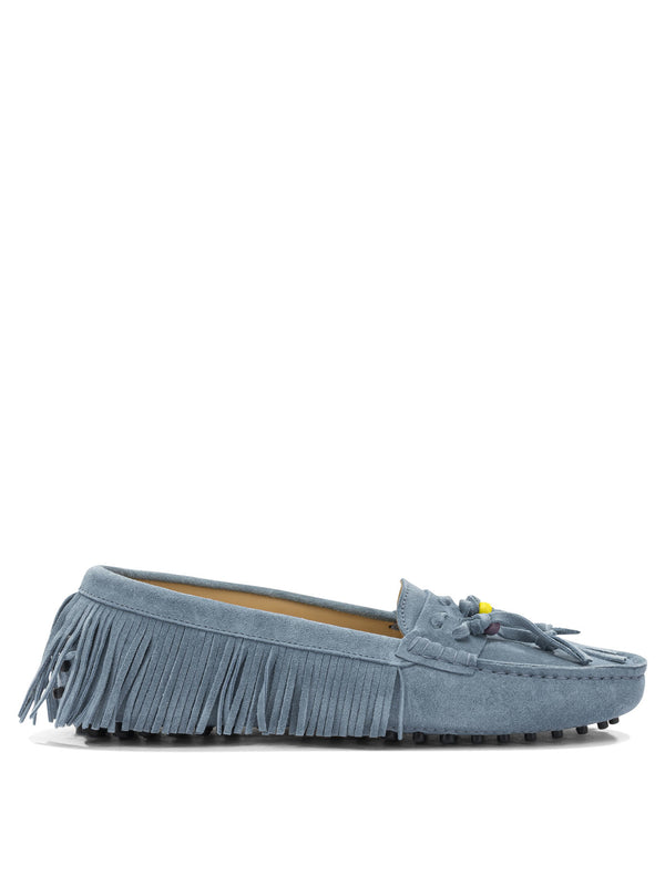 Emily Loafers & Slippers Light Blue