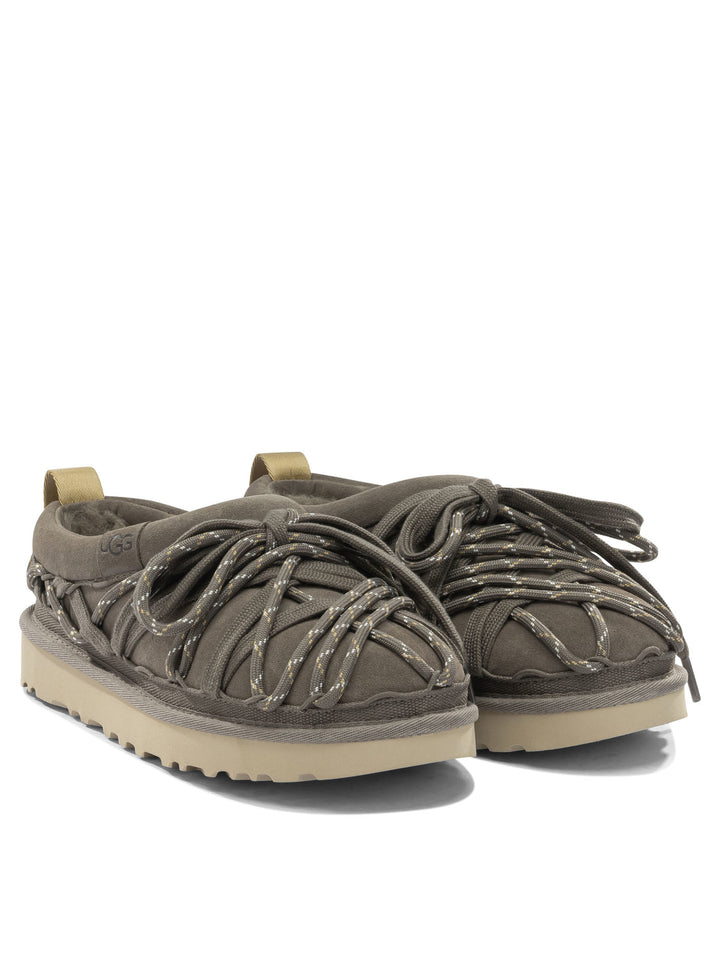 Ugg Tasman Lace Loafers & Slippers - Grey | 4baf0d9af4b2b5e0bf4b1d24b5c7bfe178218854
