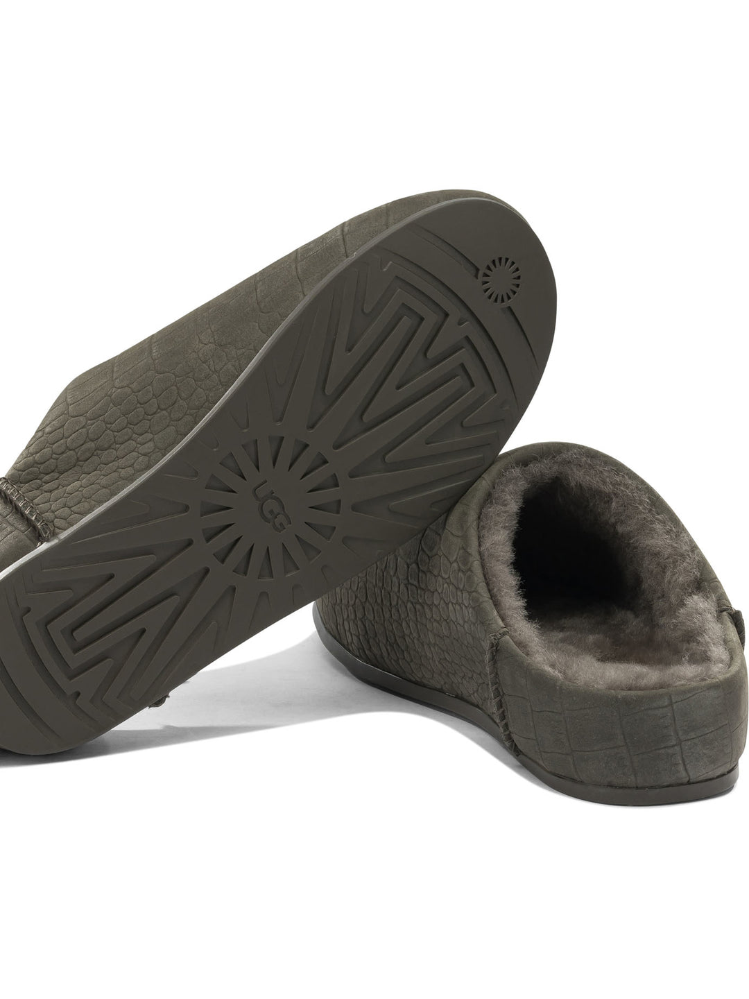 Ugg Elea Embossed Loafers & Slippers - Marrone | 5d76e61633d0b93a159c7f16dd507626fadaef3d