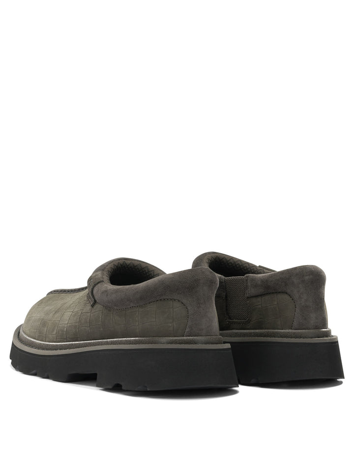Ugg Tasman Lug Embossed Loafers & Slippers - Grey | c4bd8e230d521b47afb03adeb428b00f3c157c2d
