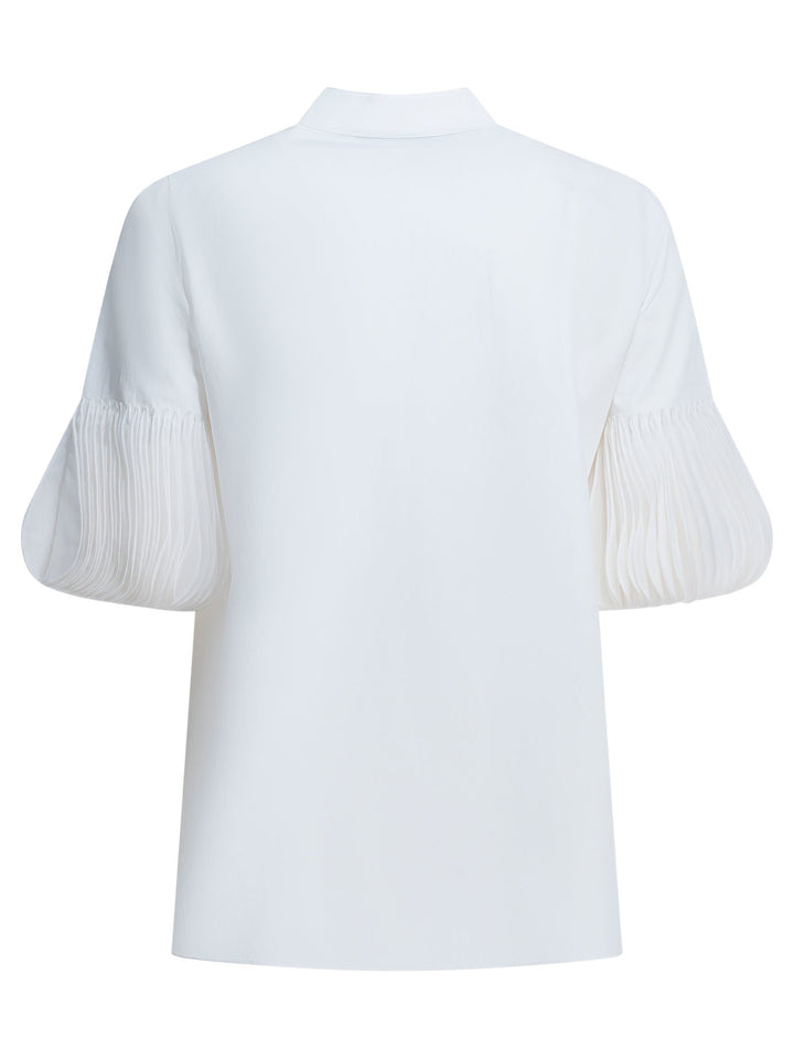 Valentino Embroidered Casual Shirt Shirts - Bianco | 2b6c0250833103856eee7f2b375d0d36bd4b349d