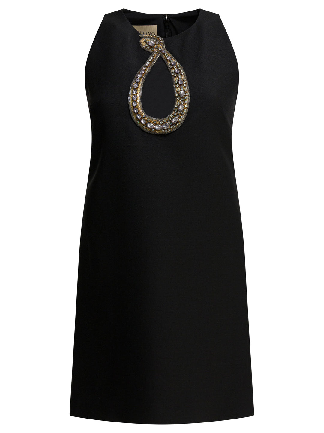 Valentino Short Flared Dress Abiti - Nero | 1aca8b33311bf797ecb22d4557c3c68fc8ea612b