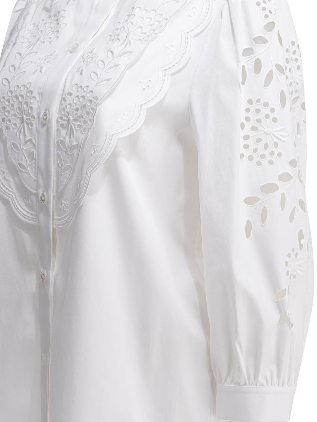 Valentino Embroidered Casual Shirt Shirts - Bianco | a6ed3bf13e010dfa44346bb050d873abcc76c235