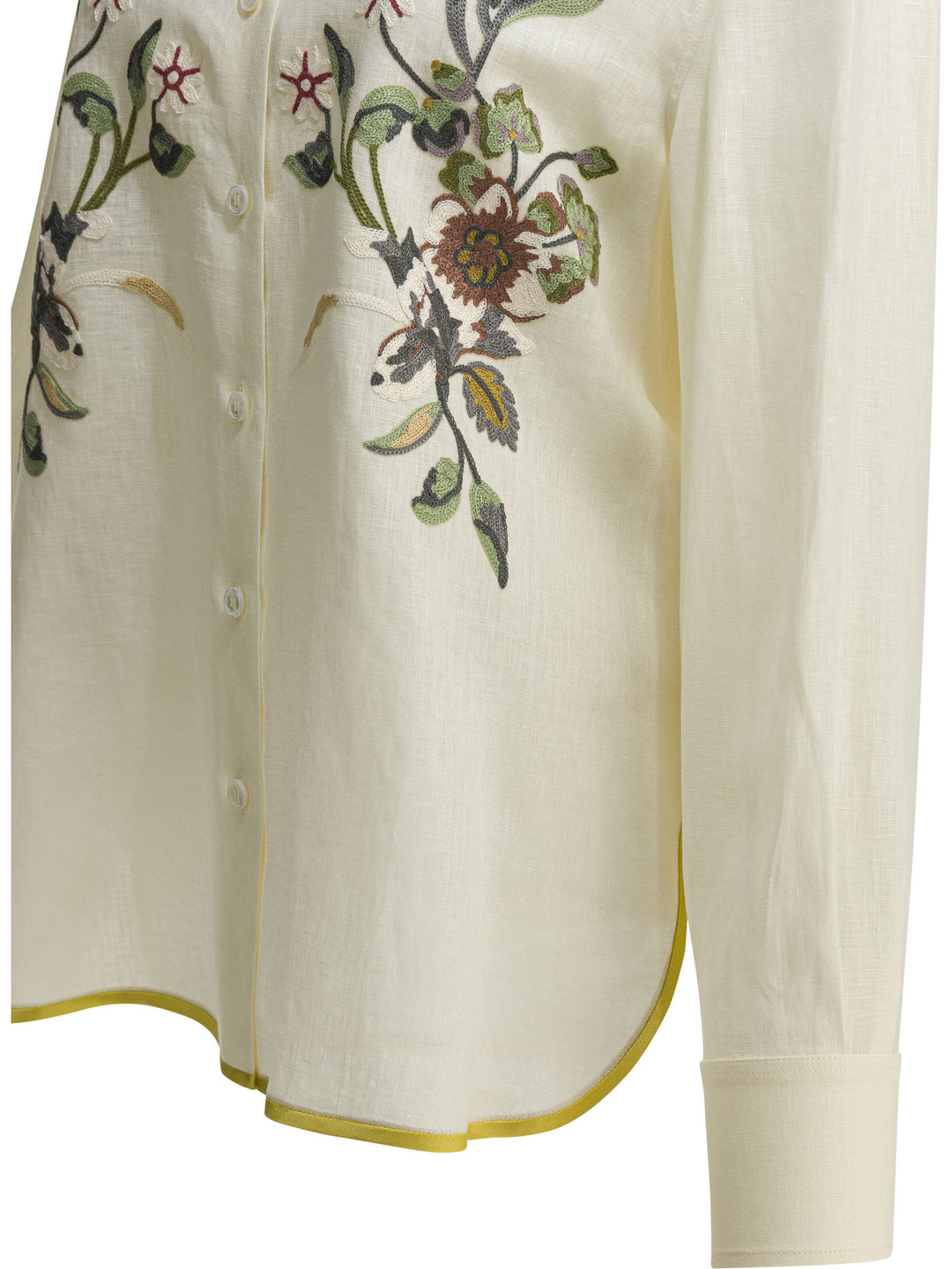 Valentino Embroidered Casual Shirt Shirts - Bianco | 80ea068cfa3e3b32e41ad4ec7bcd13c149c52a16