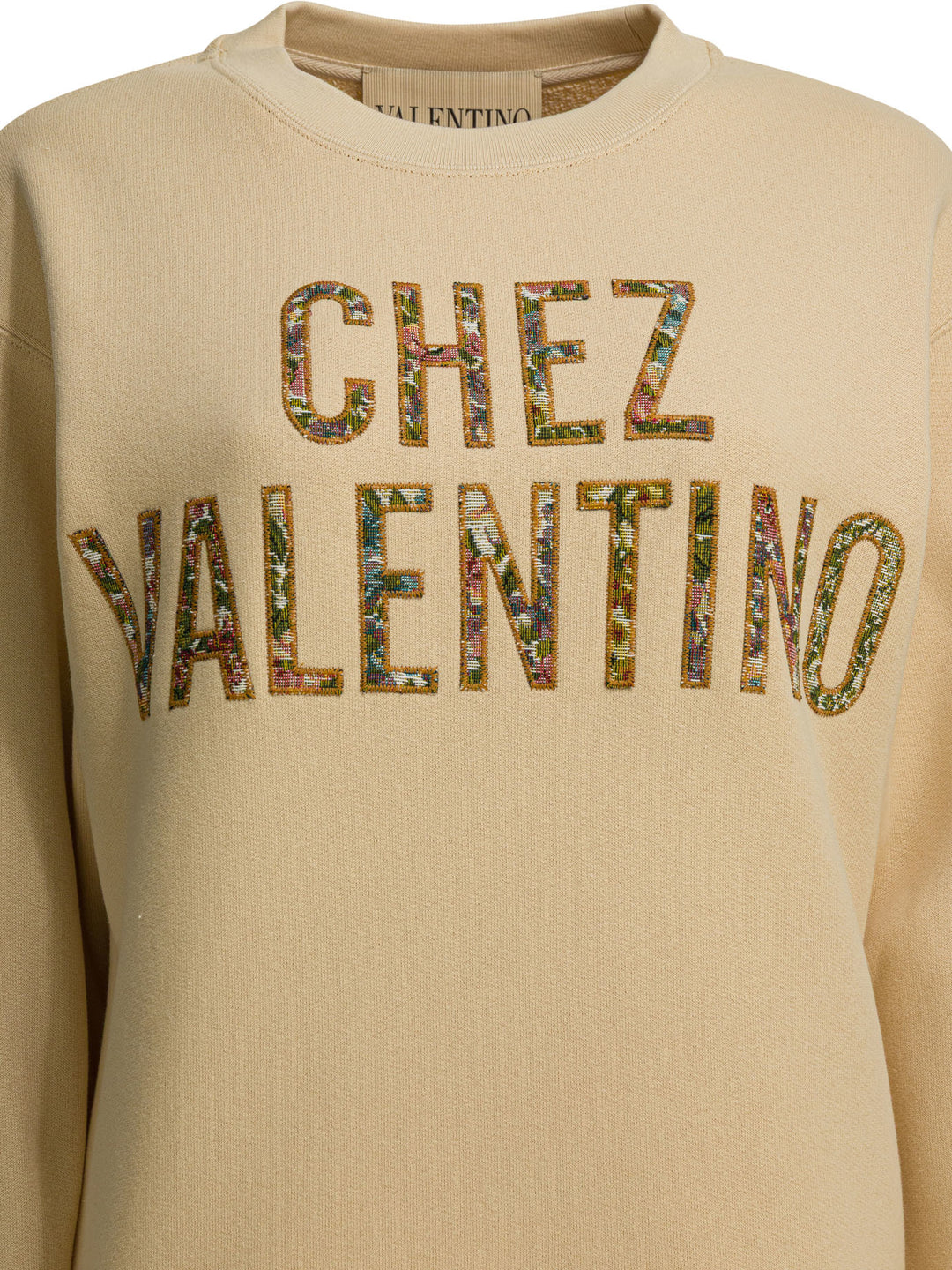 Valentino Chez Valentino Sweatshirts - Beige | 255ad83a437baac5a41d101a09975cb60f8cef5f
