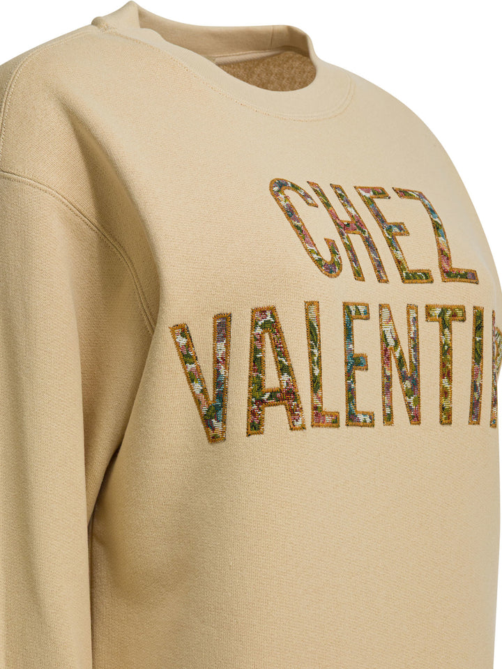 Valentino Chez Valentino Sweatshirts - Beige | 5fd64b5991f413d4229178781e4962c4baf2ad17