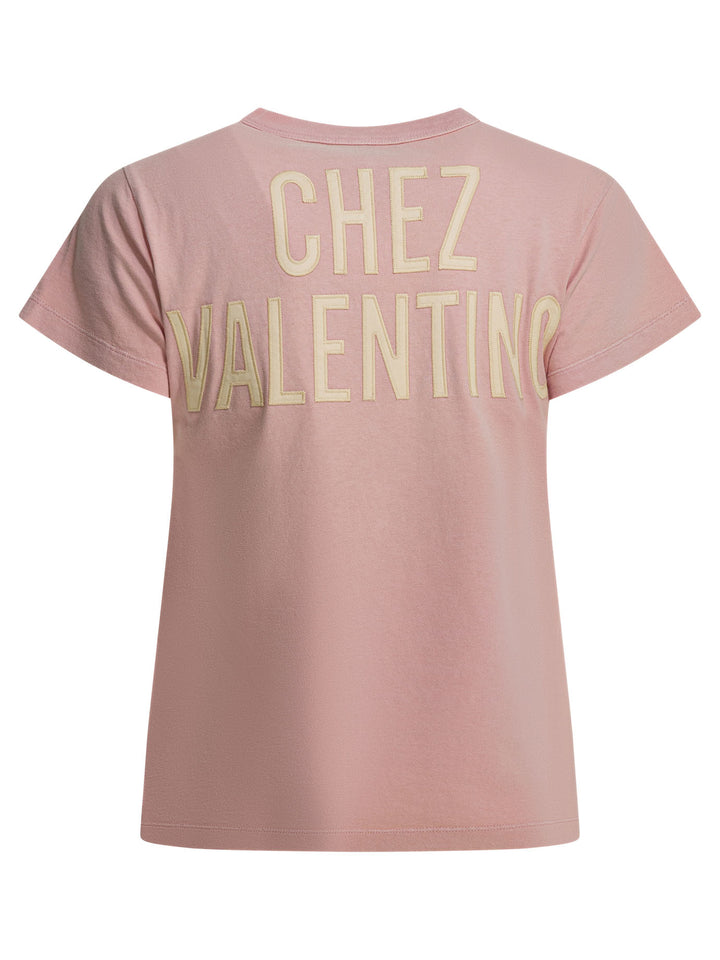Valentino Panther Lady T-shirts - Rosa | c562324b95aa46e1d34b94e46db3643b851ee9a6