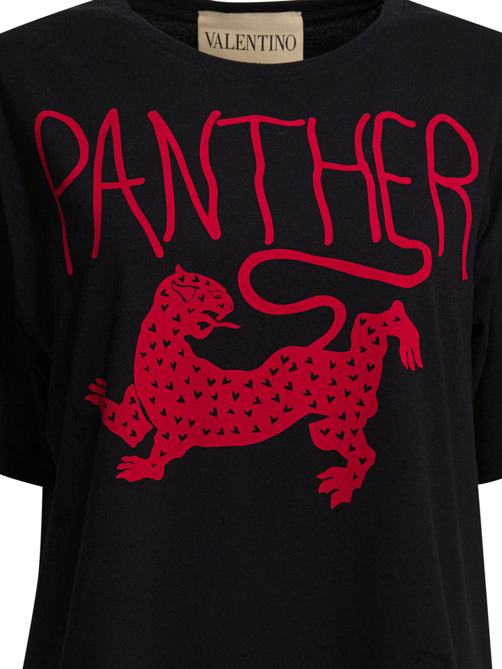 Valentino Panther T-shirts - Nero | 01831c5623e9a16264e1e97bca2a8212595fb1c7