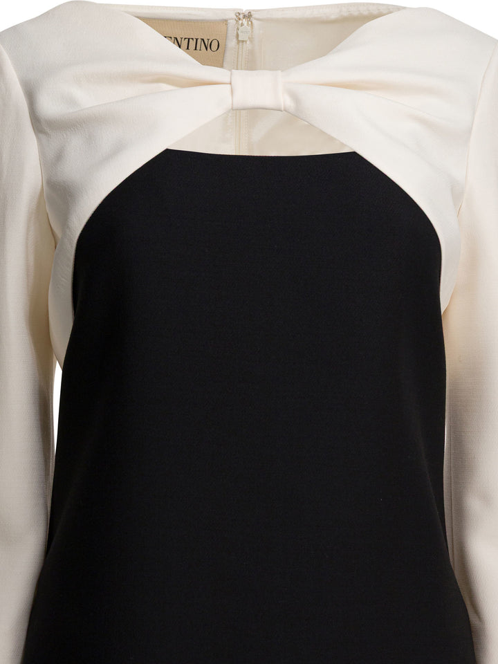 Valentino Crepe Couture Dress Abiti - Nero | 5e2bf4333044c0e3848b306fb342f854eea7938e