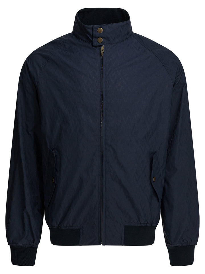 Valentino Lightweight Nylon Jacket Jackets and Coats - Blu | 5cc22c7388b22dbbb4cd3b0308aa52134a6d8599