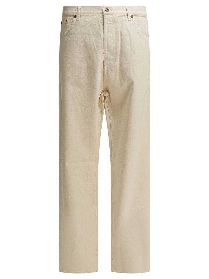 Valentino Straight-Leg Jeans - Bianco | 9ac36ebcf8a6a55dc9c53baa56227d1985a2bebd
