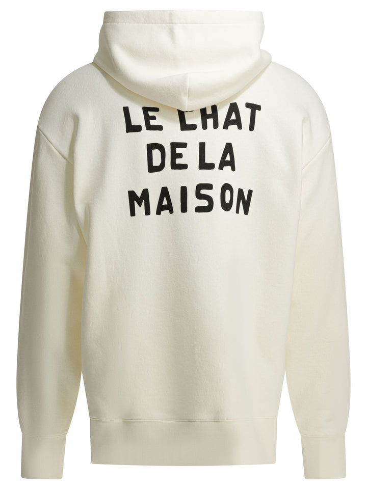 Valentino Le Chat De La Maison Sweatshirts - Bianco | 566dcd4cd5ea9331c3b183667a97e05840886d83
