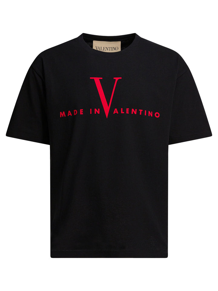 Valentino Made In Valentino T-shirts - Nero | 7b4961f0bde1fd4d05b0be7599bf516e2a3a5fe9