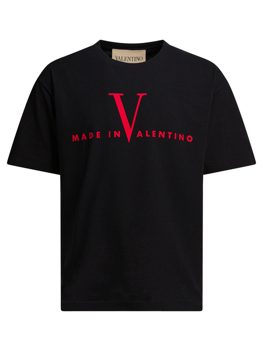 Made In Valentino T-Shirts Nero