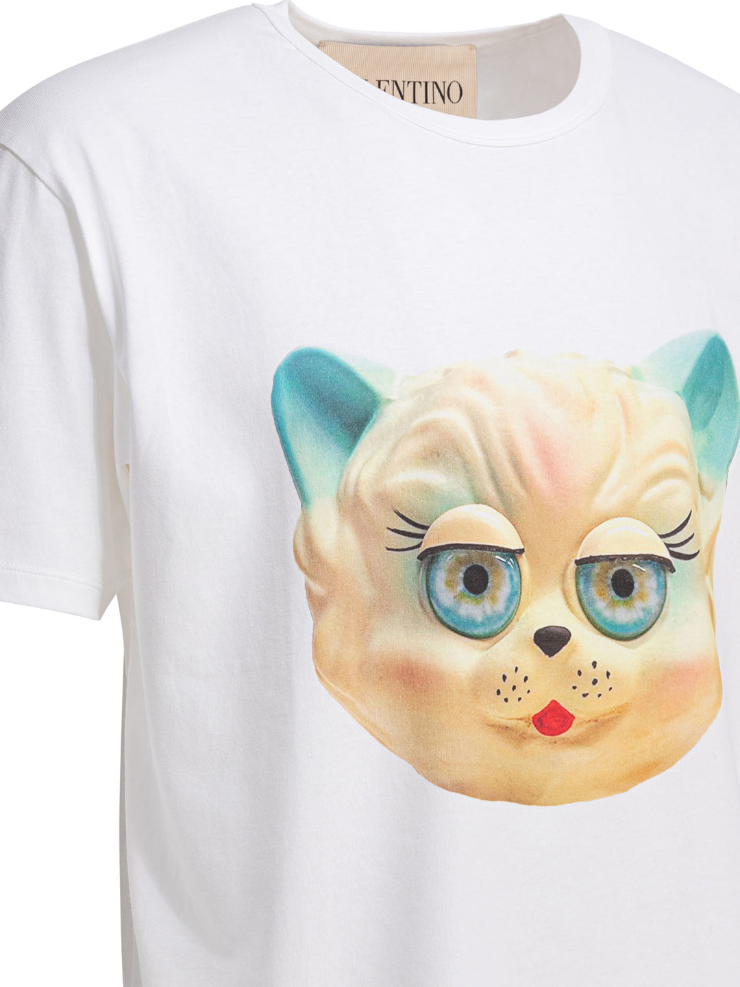 Valentino Le Chat De La Maison T-shirts - Bianco | 41ce560e3a7a08aa3ca841835347c958936a35db
