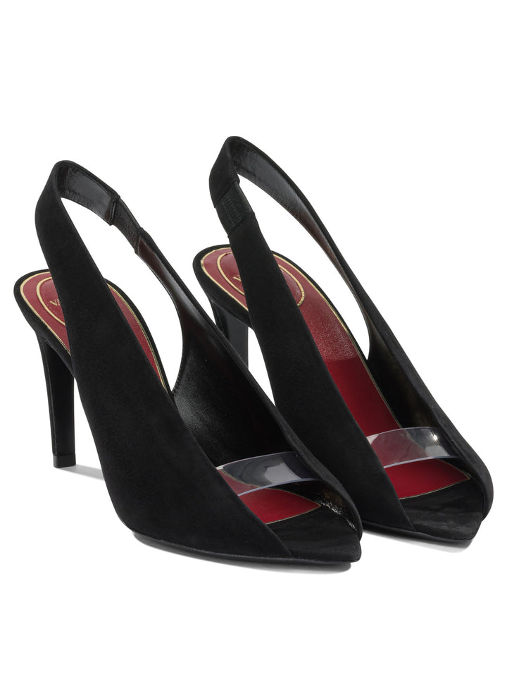 Valentino Garavani Révélé 105mm Heeled shoes - Nero | 87c3e1c644a0485d3afb3b25507cf53369594121