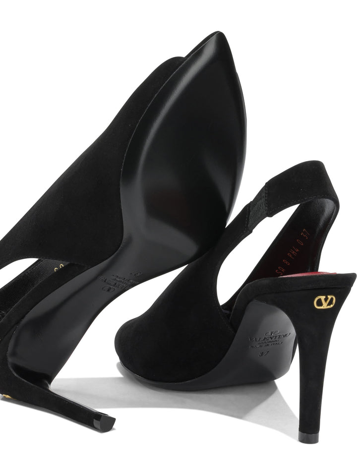 Valentino Garavani Révélé 105mm Heeled shoes - Nero | f4b38bfd836458234df7ee1d5050f9fa82320a21