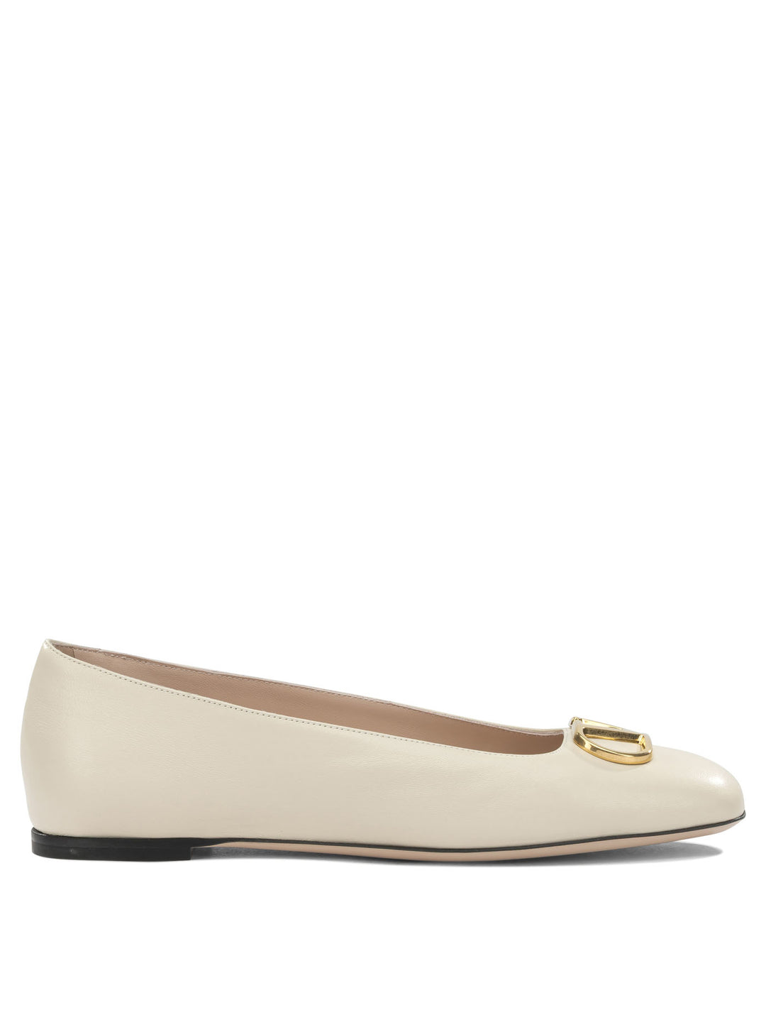 Valentino Garavani Vlogo Ballerinas - Bianco | ebd8b66f674467d64639654fd855a77ff71293fd