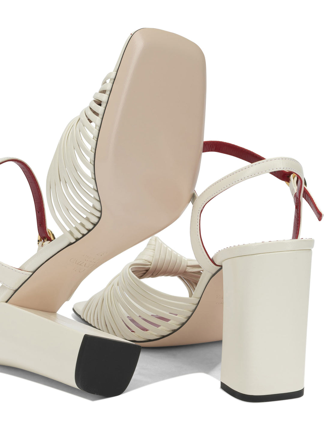 Valentino Garavani Annet 90mm Sandali - Bianco | e7b1be4602c893b8de17959568c6cbc4e0e1060d