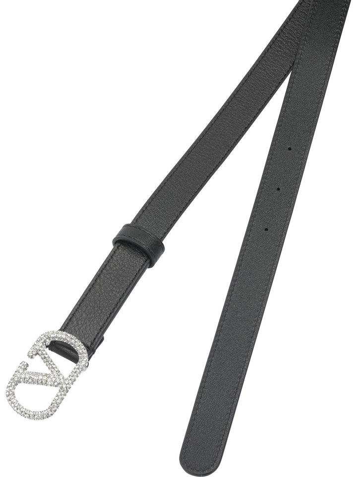 Valentino Garavani V Logo Signature Cinture - Nero | b9f9df59290124c9b6a73cd5be33bc632c11cede