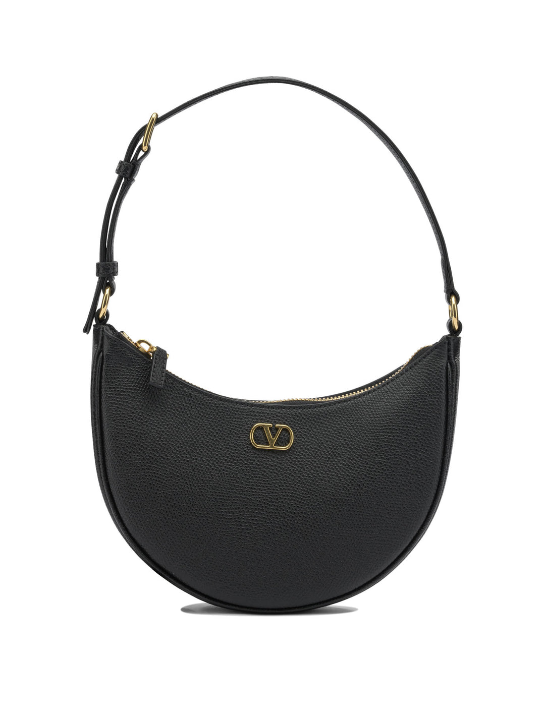 Valentino Garavani Mini Hobo Borse a Spalla e Tracolla - Nero | fdbd3573bb4f6d76a8699877814835fc24d2ee00