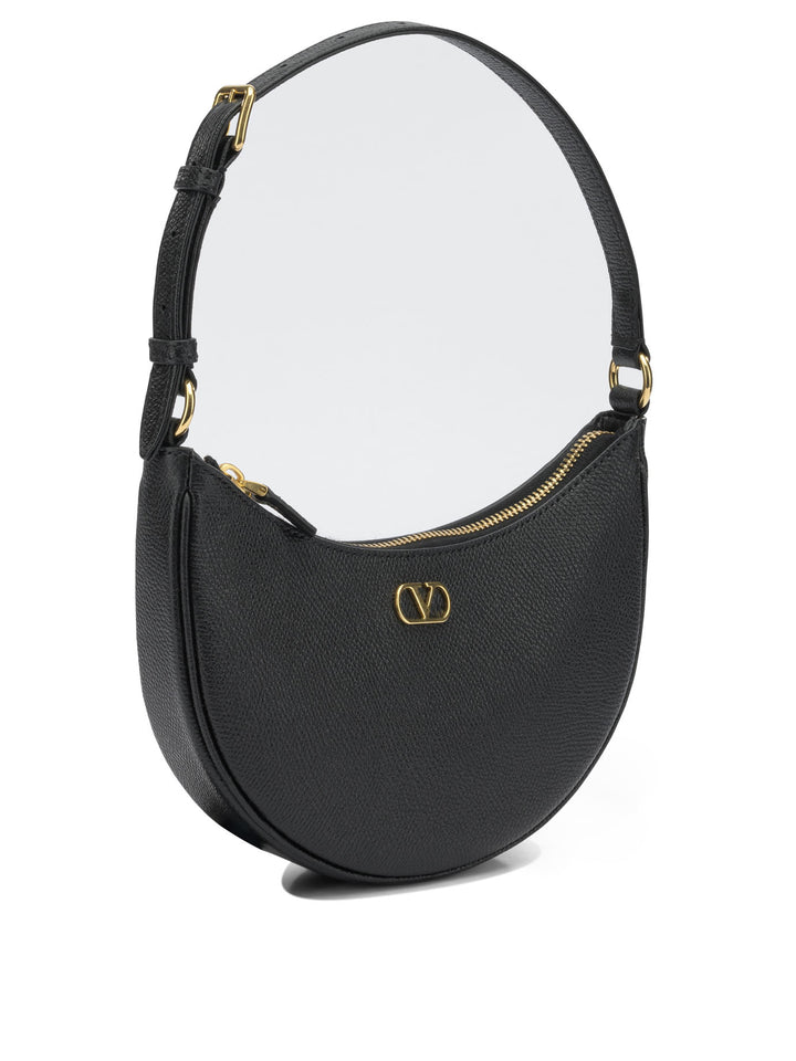 Valentino Garavani Mini Hobo Borse a Spalla e Tracolla - Nero | fb1520869fe4b0759b2d51a2a7c3b0afb2932d66