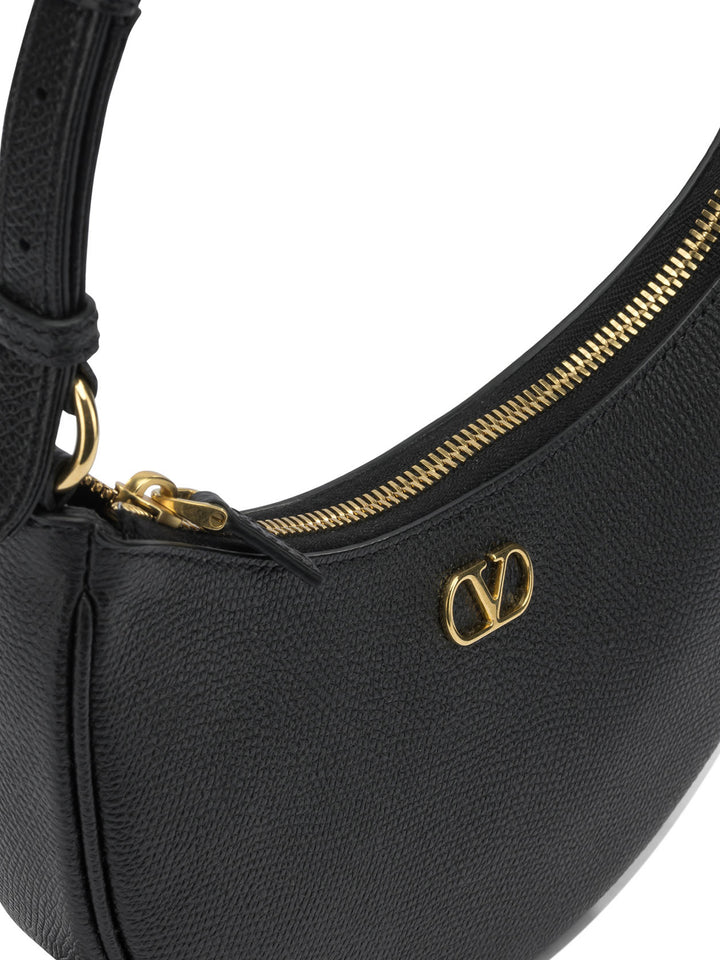 Valentino Garavani Mini Hobo Borse a Spalla e Tracolla - Nero | 38af3a1121280b40e432ba8da021a08c3a226ccf