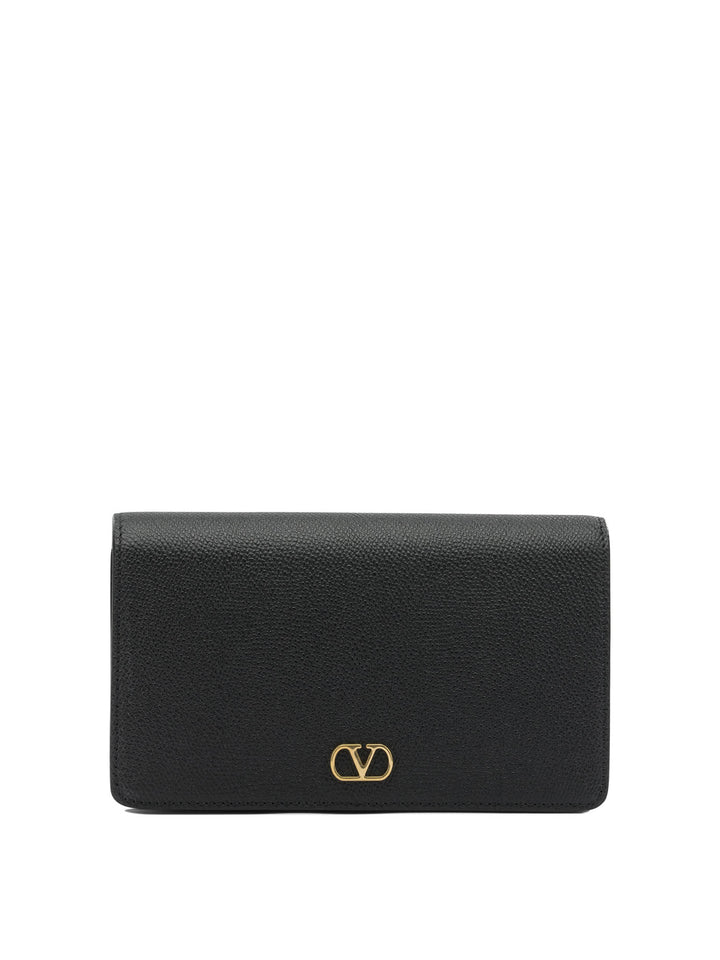 Valentino Garavani Signature Vlogo Clutch Clutches - Nero | f0cd321fb635972635130c5aafdd4af94aa675d0