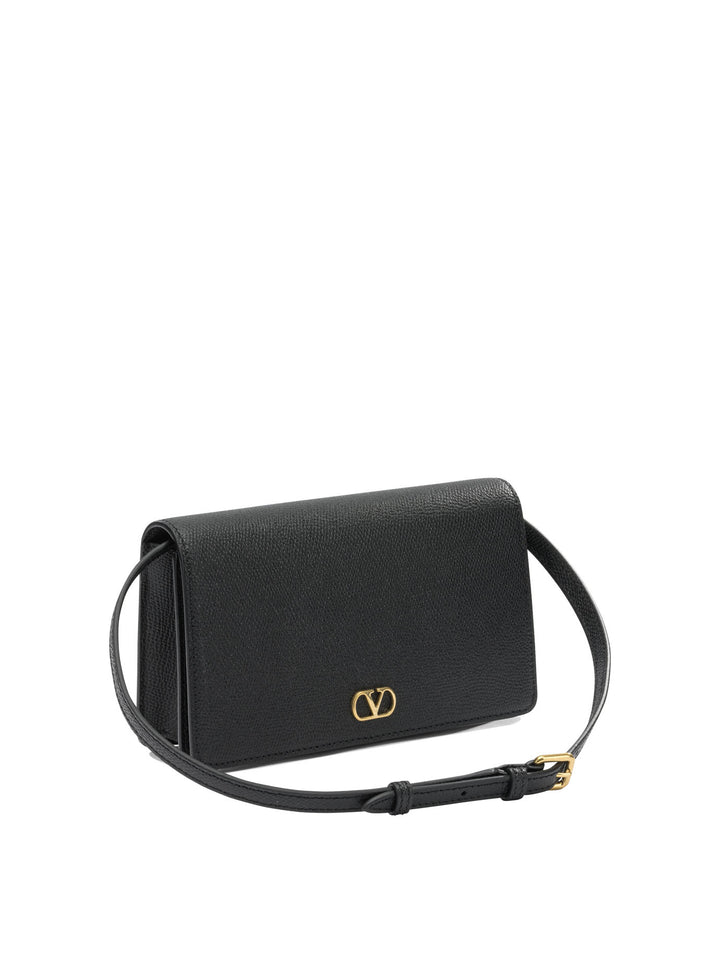 Valentino Garavani Signature Vlogo Clutch Clutches - Nero | 91b016bdffb449fb2283479eff768acdda7d5a9b