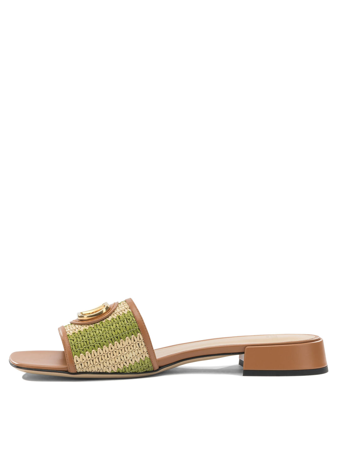 Valentino Garavani Slide Vlogo Signature Sandali - Beige | 5e14a2c4a7c20ff5c64f97a7223540419aea1ac4