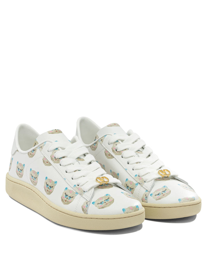 Valentino Garavani Le Chat De La Maison Sneakers & Slip-On - Bianco | 3a53b0174a5cb1177e90c879699d83fb47f5fe6a