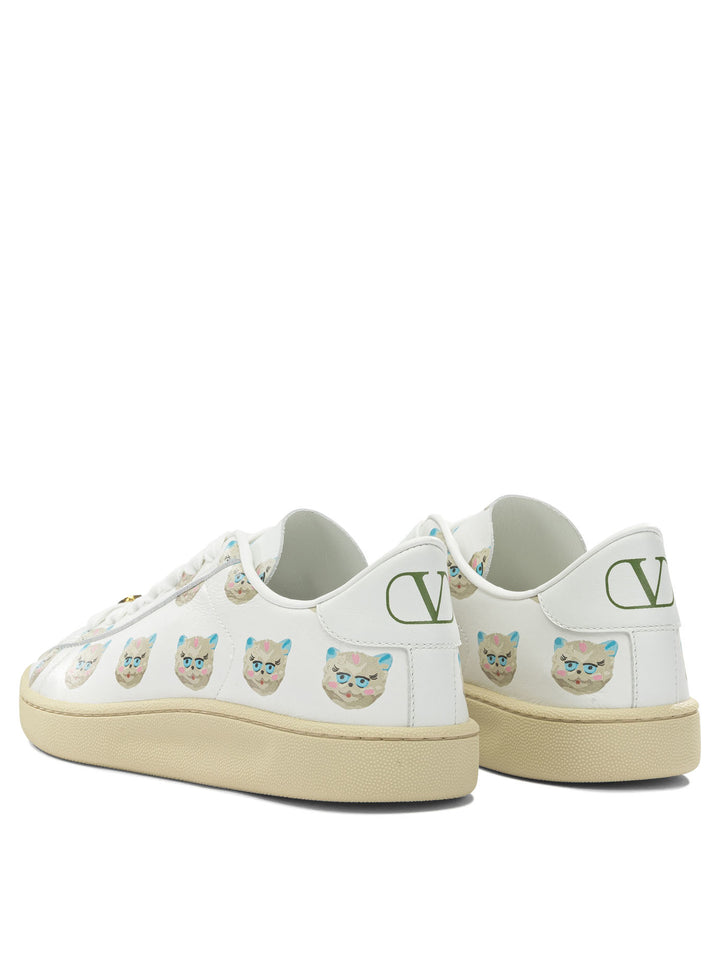 Valentino Garavani Le Chat De La Maison Sneakers & Slip-On - Bianco | aed39acce4d3b83c32b08f93a71455cc33855c57