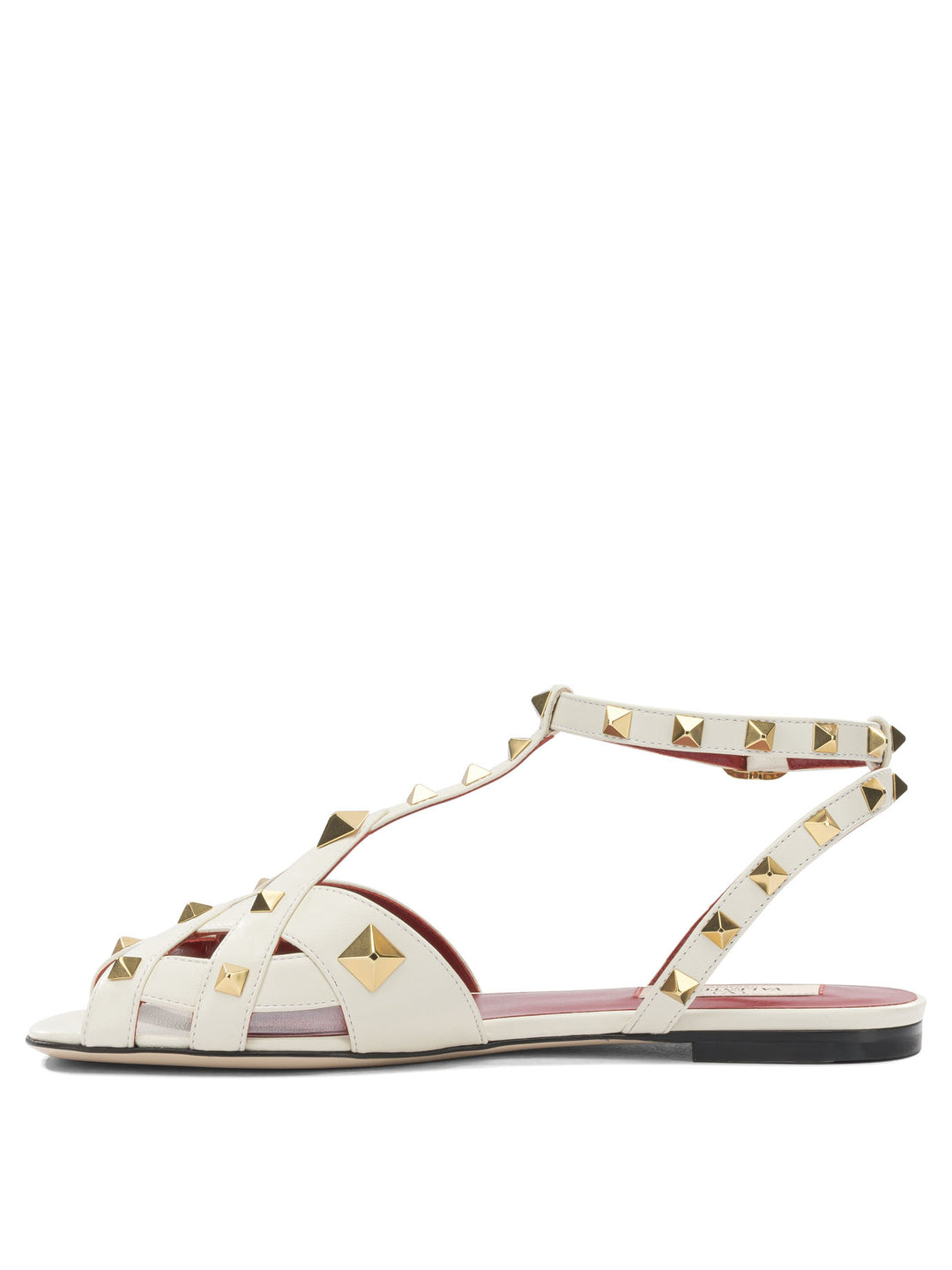 Valentino Garavani Studdy Sandali - Bianco | d3b5319f3bcc81f2fa5b058cb29ffdf2b4d16206