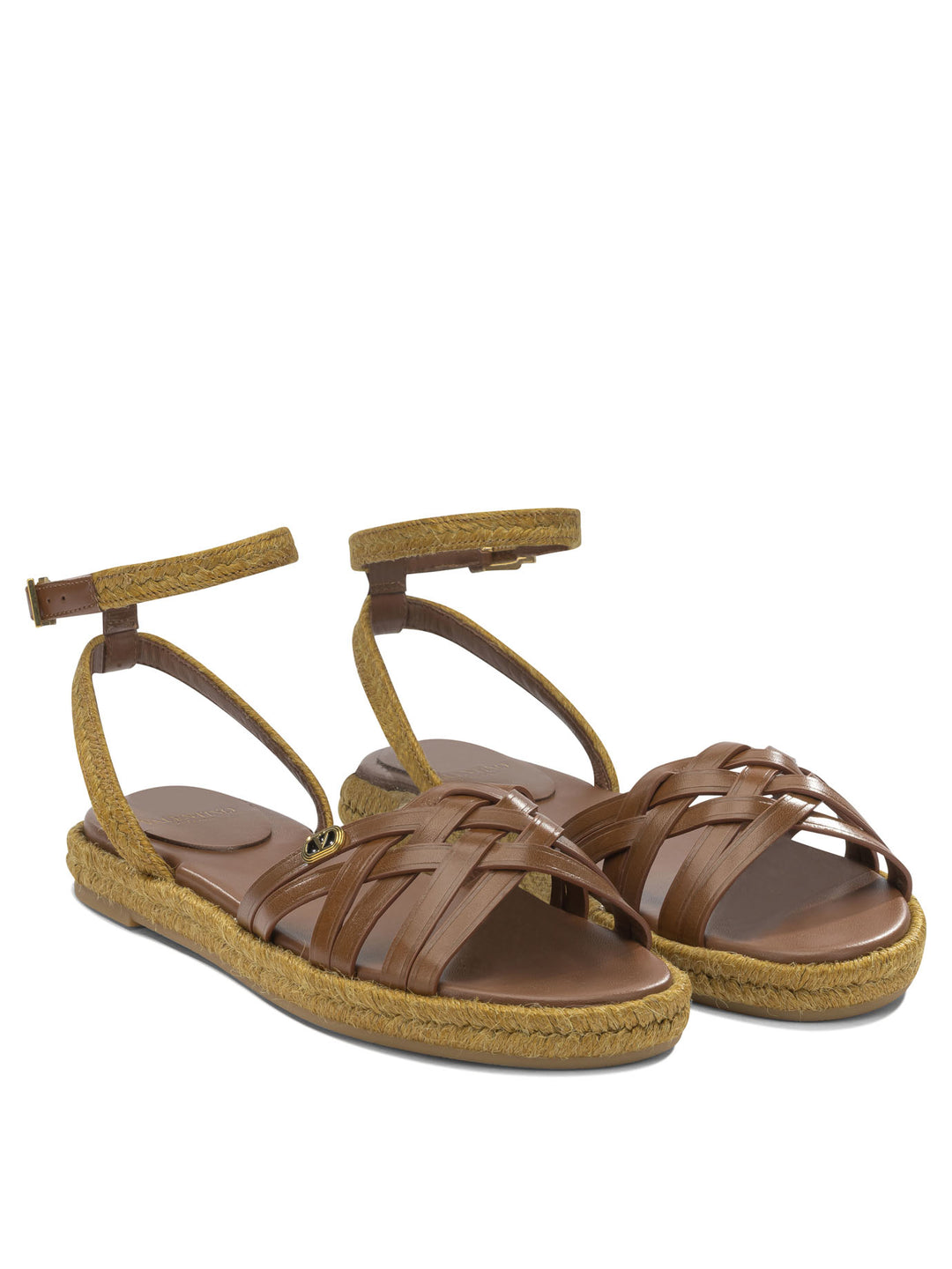 Valentino Garavani Vg Bribri Sandali - Marrone | 7d2cd67b19dae6638e32570f57860e9d331fb7a6