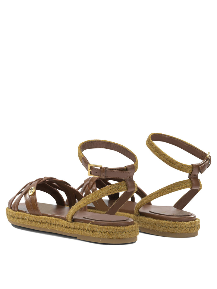 Valentino Garavani Vg Bribri Sandali - Marrone | 318d87dff21a87abebd887363f6934d8b1e8d3dd