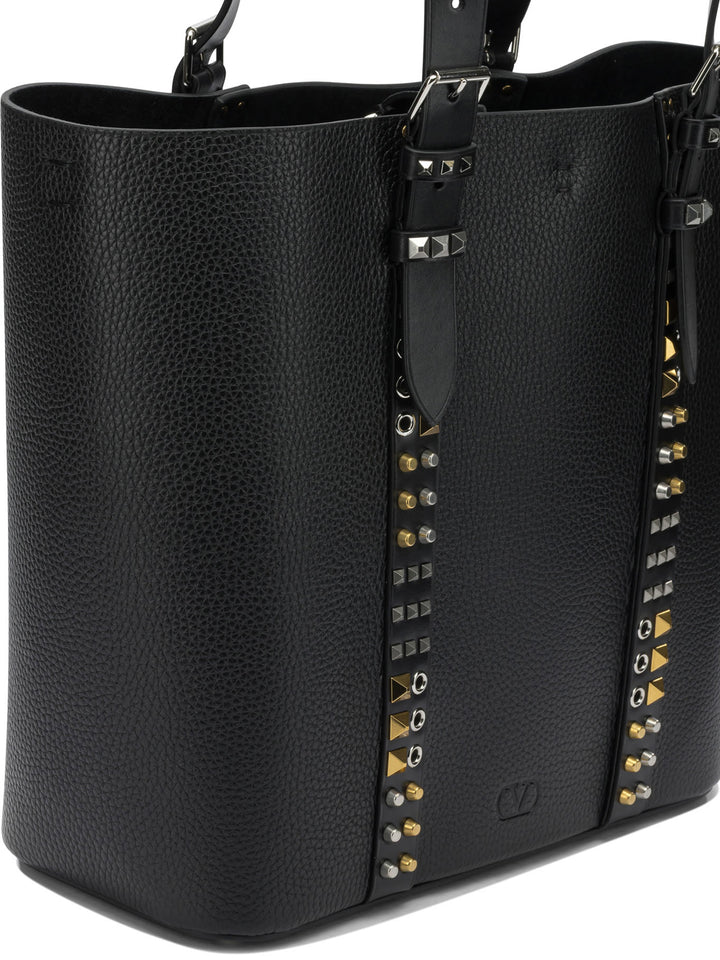 Valentino Garavani Rock Stud Handbags - Nero | 3580ab18f5597cb5290f10b16bbce01581a1101f