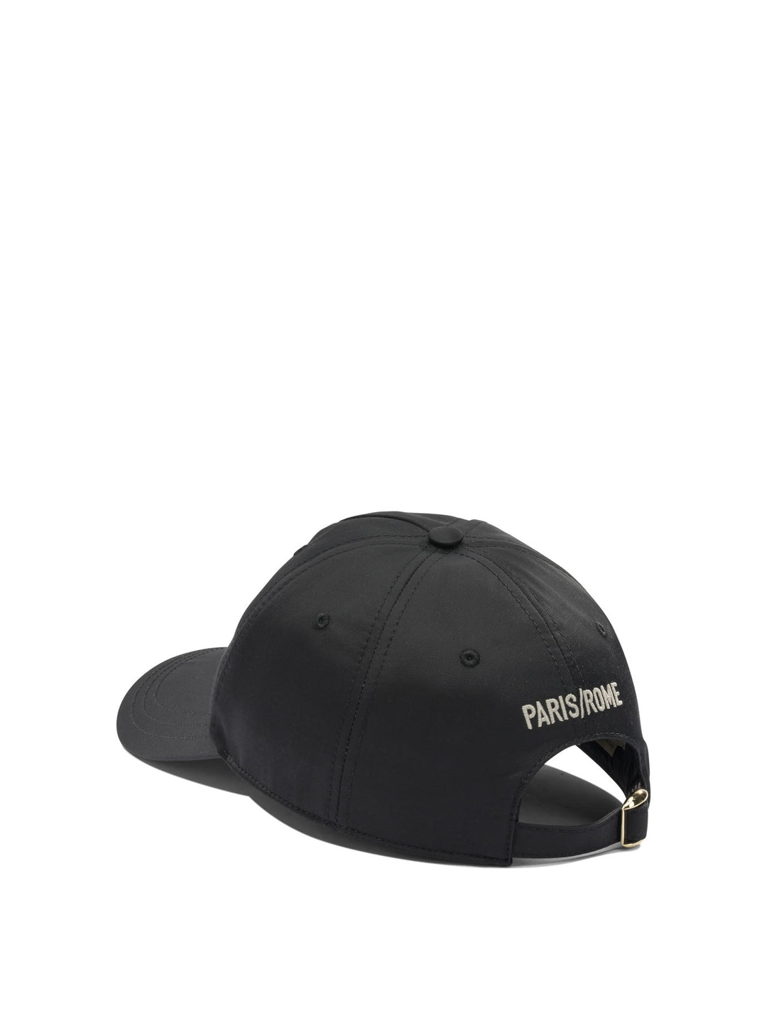 Valentino Garavani Baseball Cap With Logo Cappelli - Nero | 8f88df7be4d11f641bff4893da7e32e7f17f7839