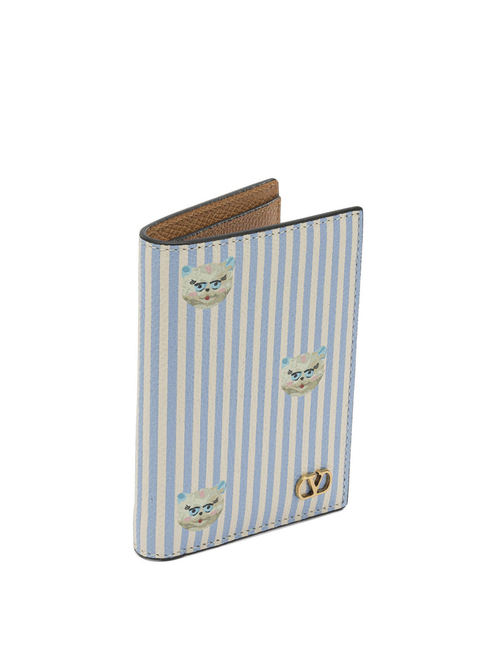 Valentino Garavani Vlogo Signature Card Holder Wallets & Card holders - Bianco | edcd7b716f26075b419ab43709833541439d13c5