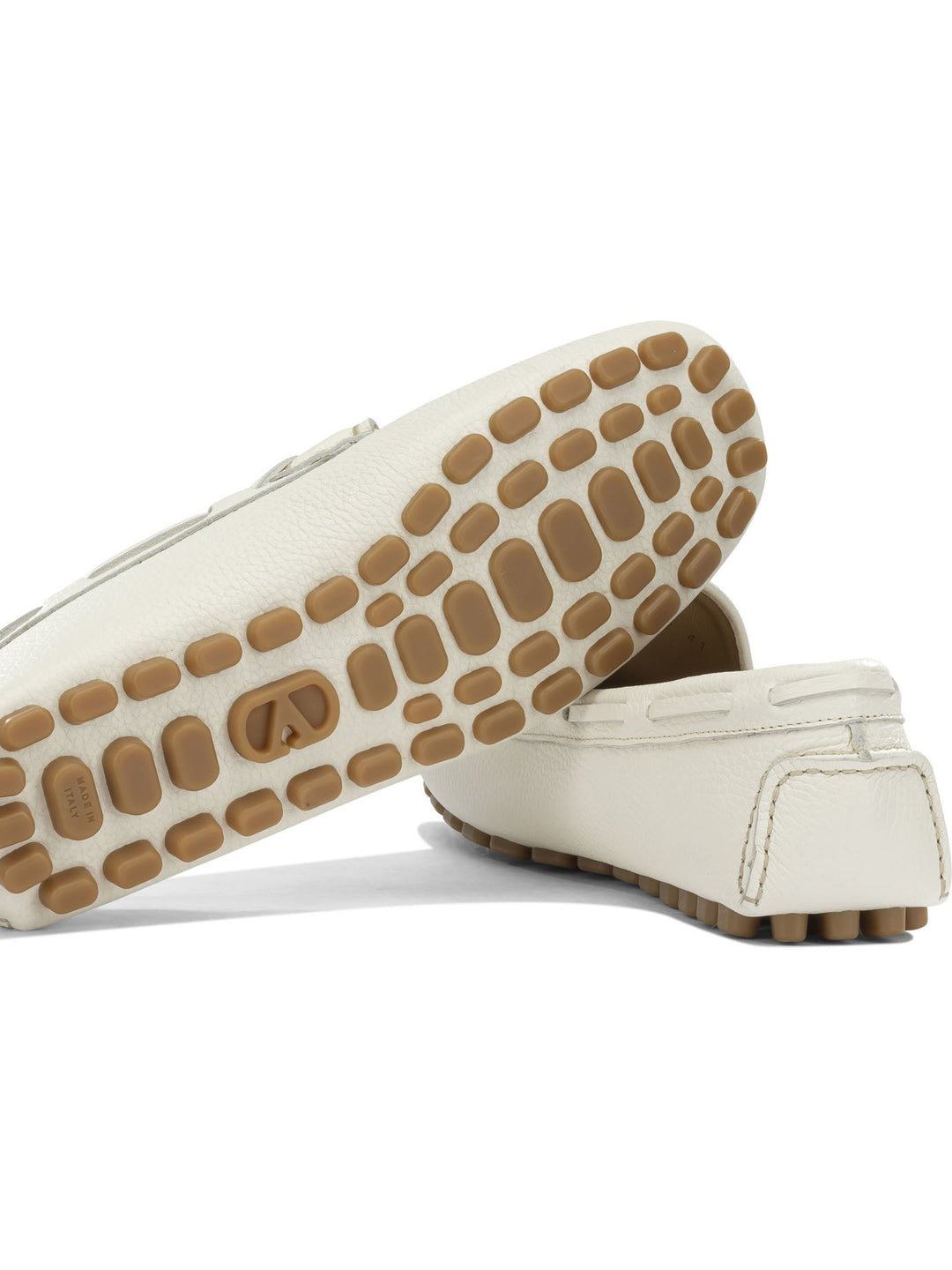 Valentino Garavani Driver Fastway Loafers & Slippers - Bianco | 2e64e29213a8c15b45f77019ba15a9a3425bb663