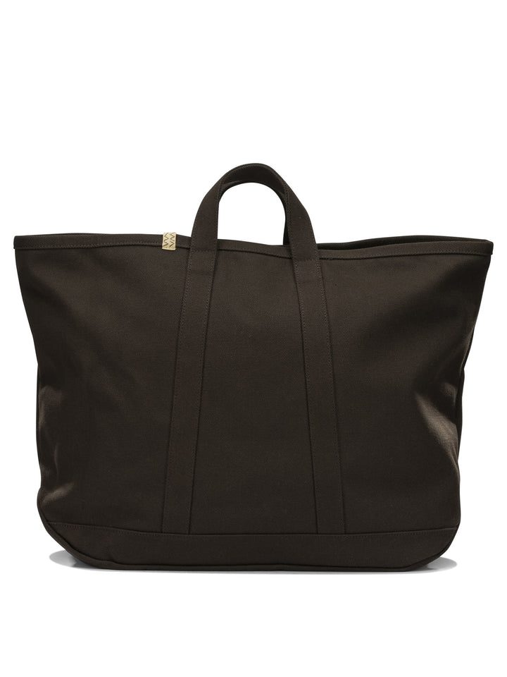 Visvim Canvas Rime Tote L Handbags - Marrone | a989d809c98c93b85fbf1eba14a7486fae44e84f