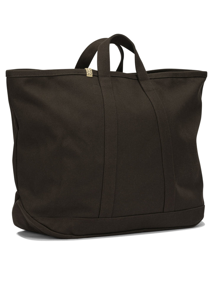 Visvim Canvas Rime Tote L Handbags - Marrone | ccb8979418afbd76d89f89c1ebfda4b211110791