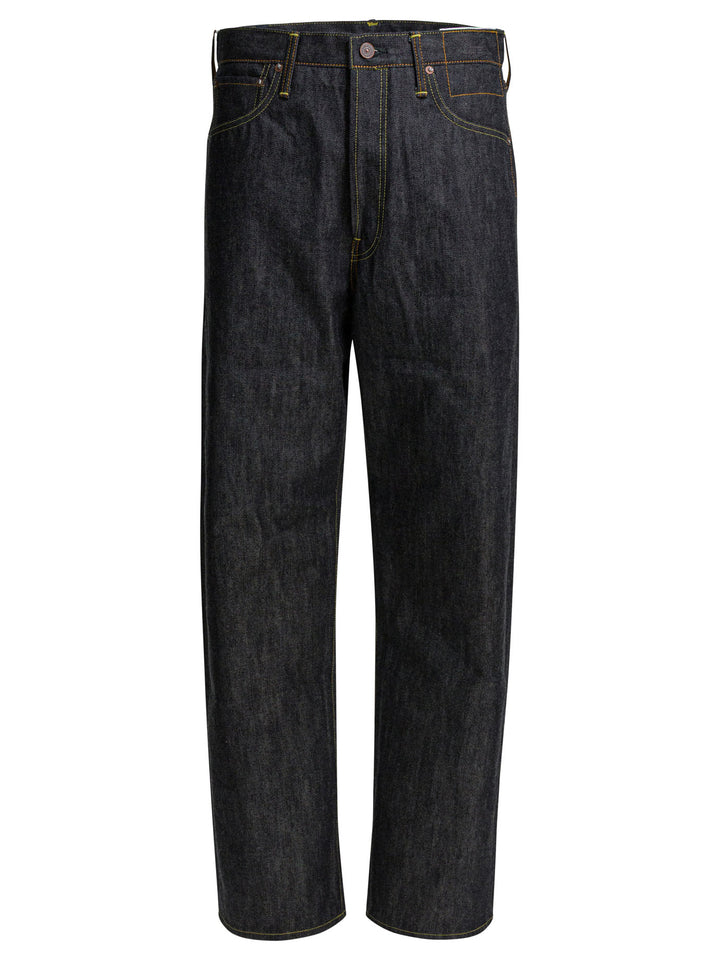 Visvim Social Sculpture 01 Wide Raw Jeans - Blu | 3c483fbc297300189e313f7ed42253905dbb4c1e