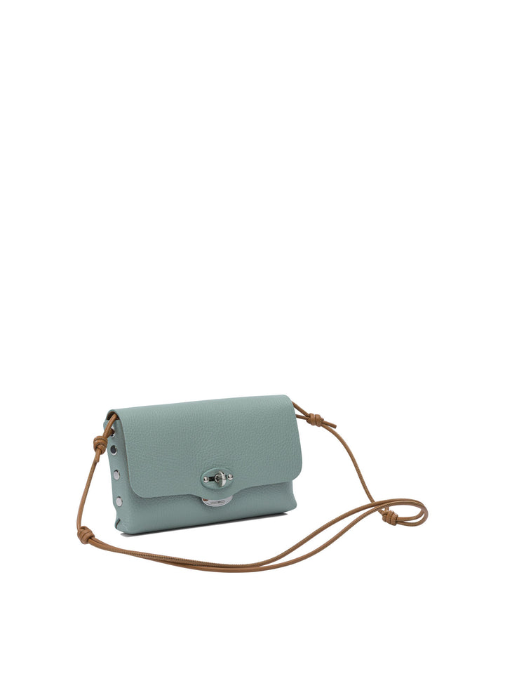 Zanellato Letter® Borse a Tracolla - Light blue | a219fc2c6fd792b0db2a63fdec016378ebacafee