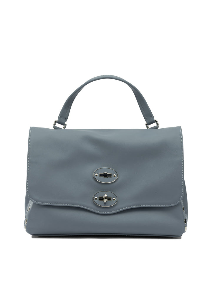 Zanellato Postina® Saeta Handbags - Light blue | 1899b337c011d19bff258e37bb1e69ba4911dbac