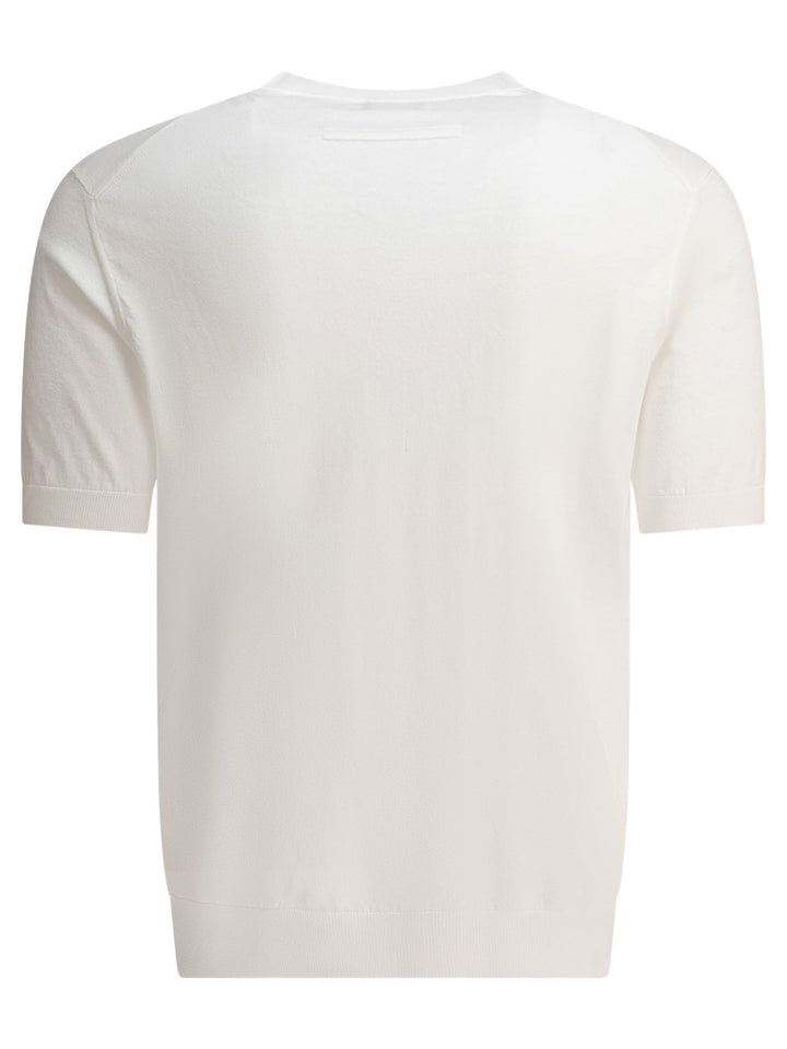 Zegna Crew-Neck T-Shirt Polo shirts - Bianco | 72da1fcad1574982b31658ce281e31c0f7907227