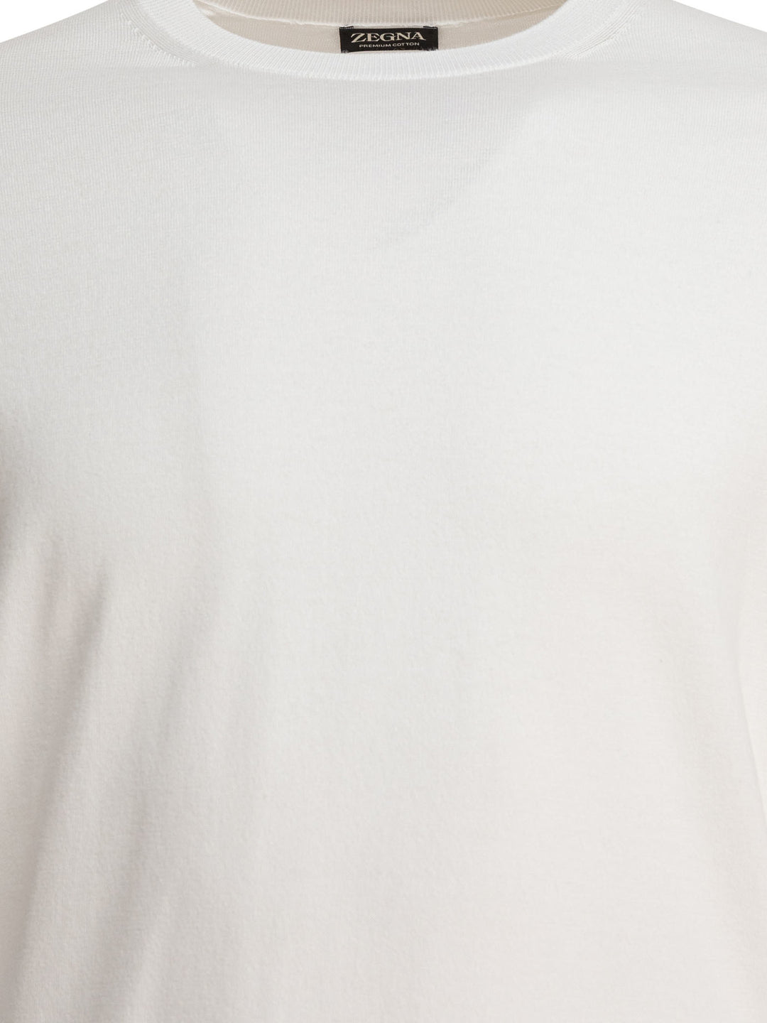 Zegna Crew-Neck T-Shirt Polo shirts - Bianco | f6ebe280e44b6f873eb3c91468fad9cf6a25ace7