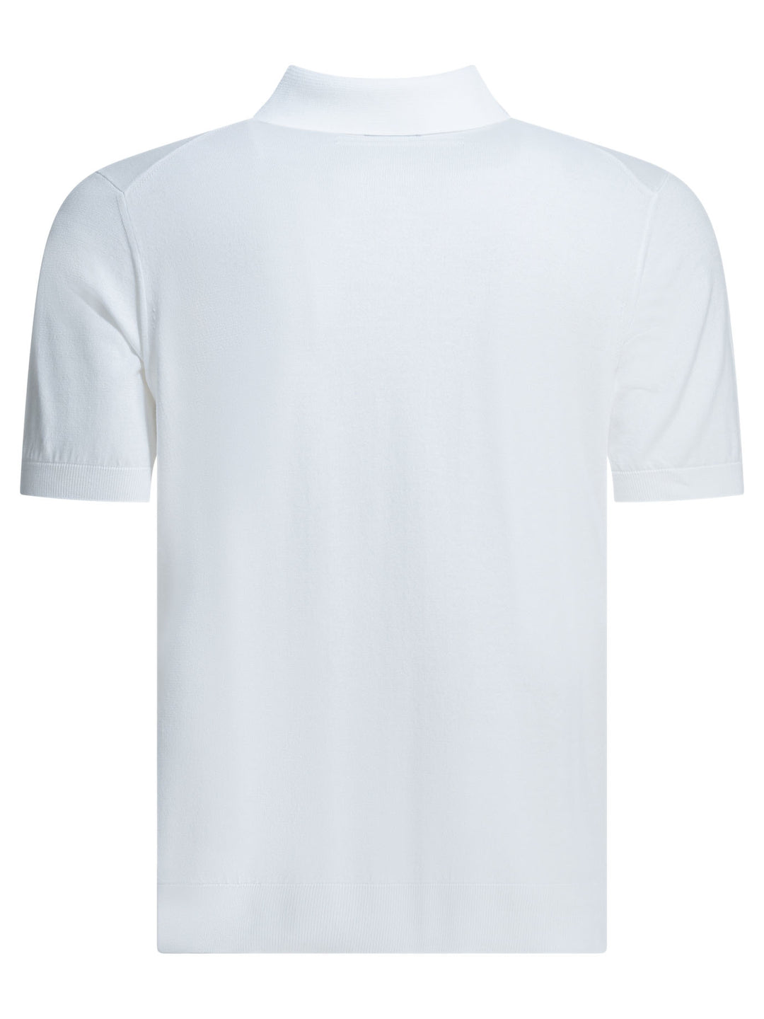 Zegna Premium Cotton Polo shirts - Bianco | 02ac48b6d446864237bd2926372a9dc64af12d3c