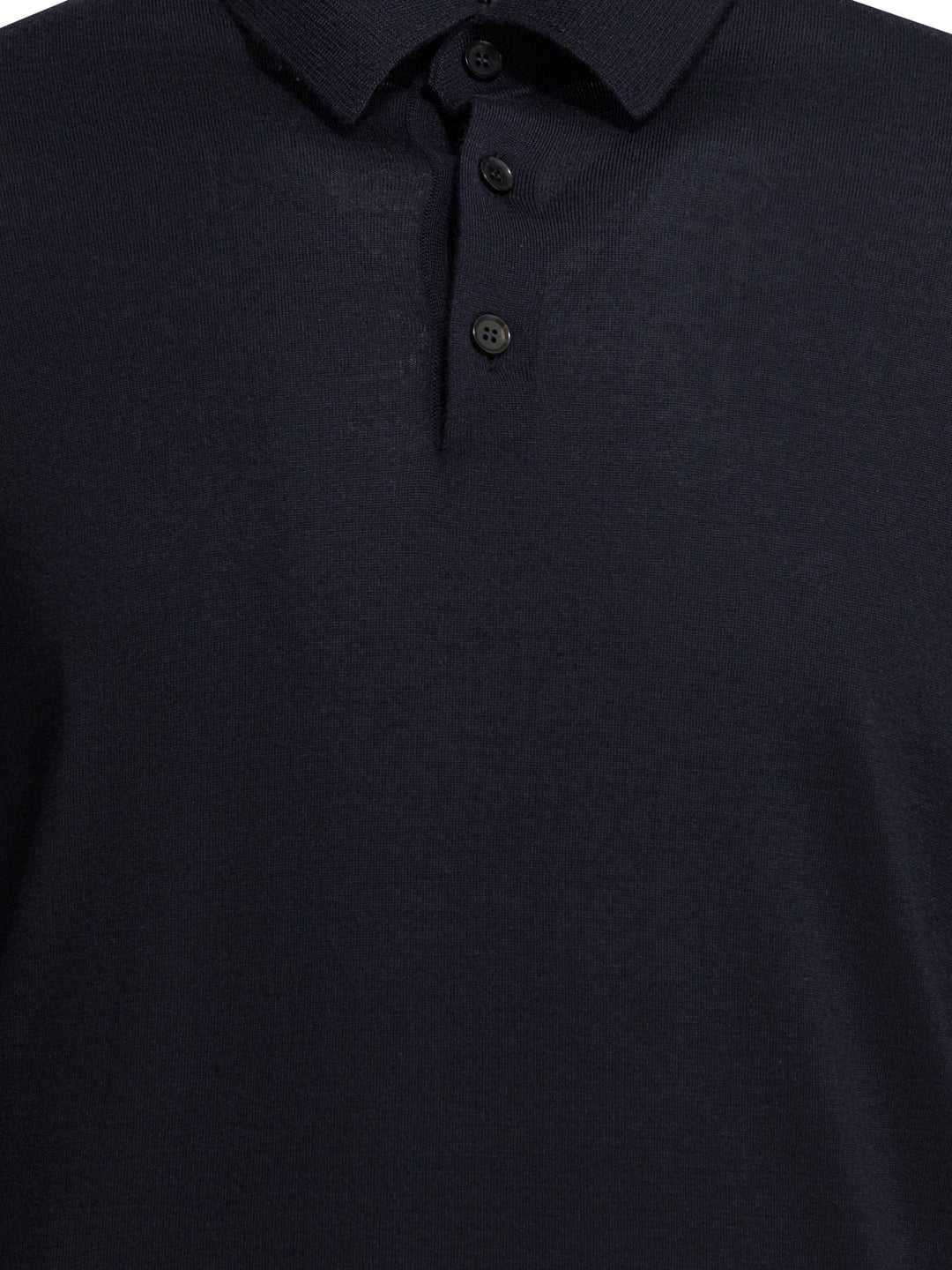 Zegna Cashmere Polo Sweater Knitwear - Blu | 222b193d93be52303cbef2964ac2dadbb053bba5