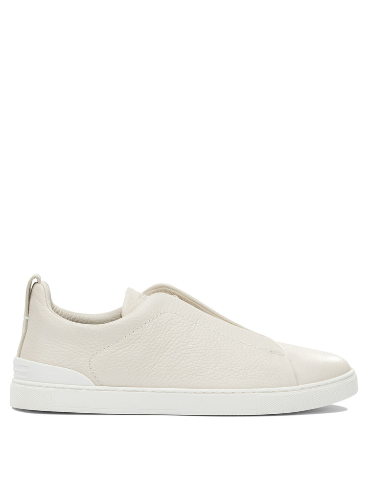 Zegna Triple Stitch™ Sneakers & Slip-On - Bianco | 2342093e6236f0652e2299995b3f42e1f92c011c