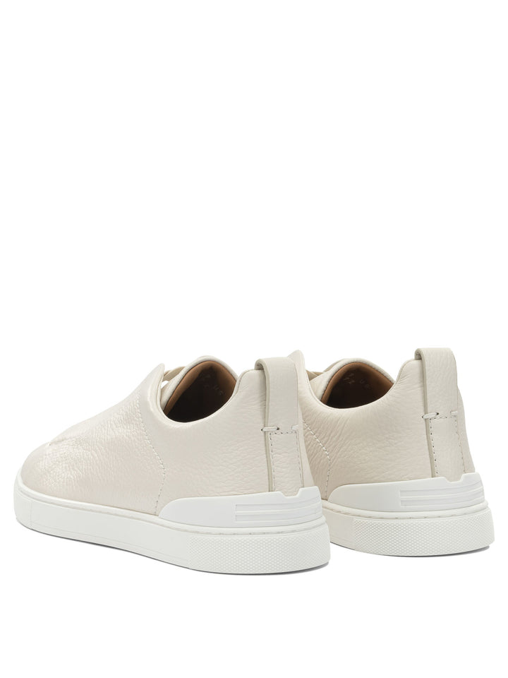 Zegna Triple Stitch™ Sneakers & Slip-On - Bianco | ee961f74e551c66dd7cf70f87cb206908195487a